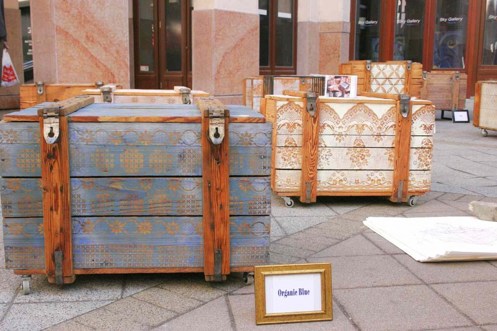 vegyvédelmi dobozok újrahasznosítása bútorként