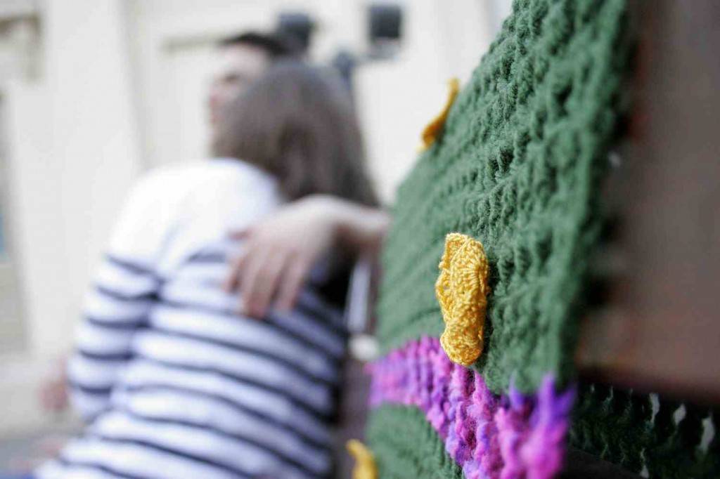 gerilla kötés budapest 2012 / guerilla knitting 2012 budapest