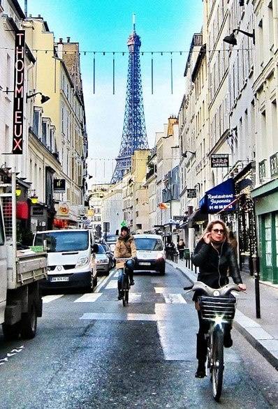 biciklizés párizsban