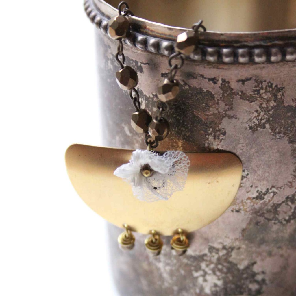 tribal style chandelier necklace vadjutka design